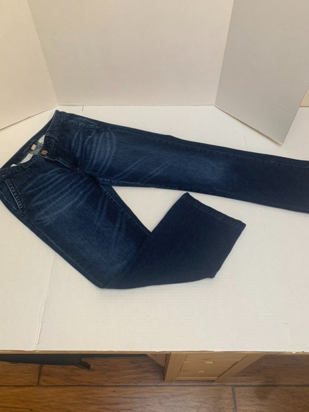 Banana Republic womans Size 30/10 Cotton Blend Dark Wash Jeans Pants Stretch